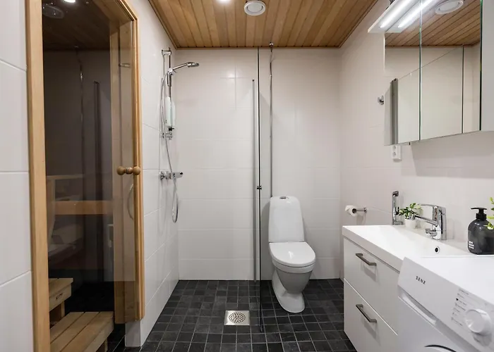 Cozy With Sauna And Balcony - Heart Of Lapland Appartement Rovaniemi