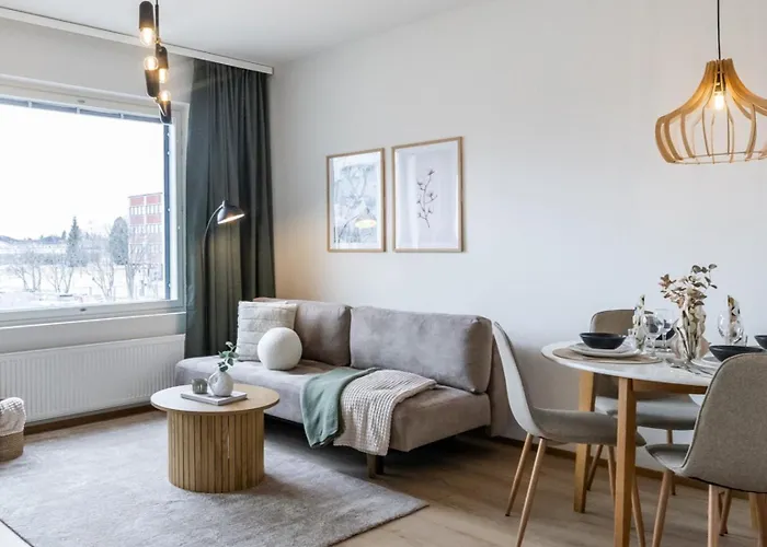 Cozy With Sauna And Balcony - Heart Of Lapland Rovaniemi